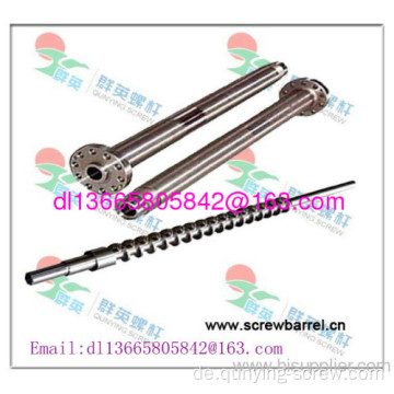 Pp Pe Abs Pvc Screw Barrel For Extruder Machine 